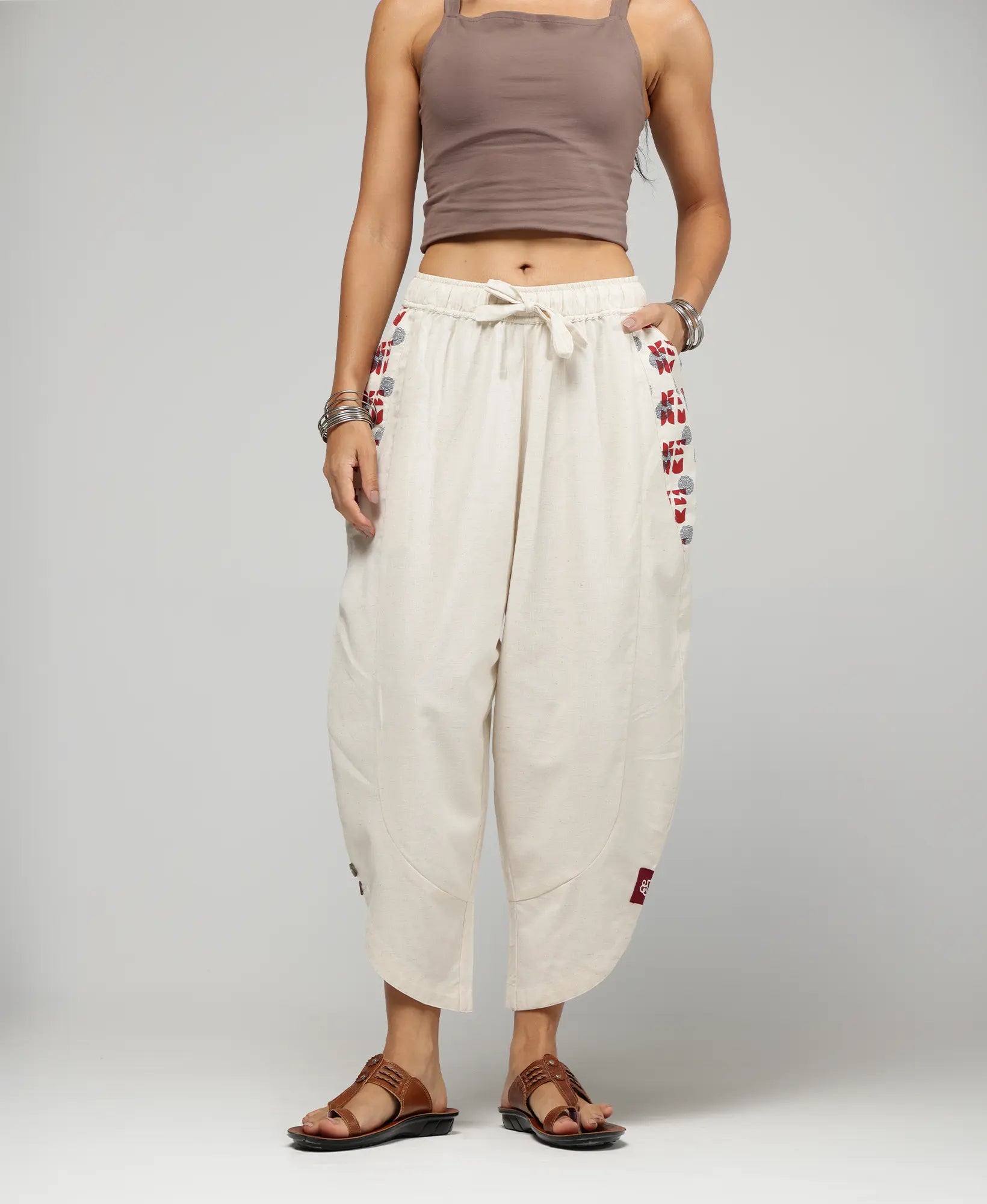 Dhoti-Cut Pants
