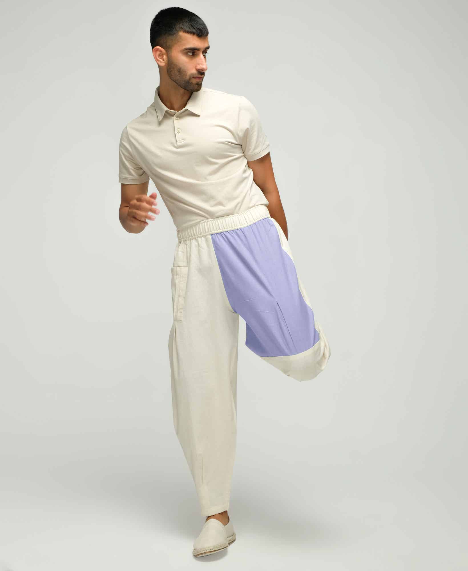 Color_Oatmeal + Lilac Dust M