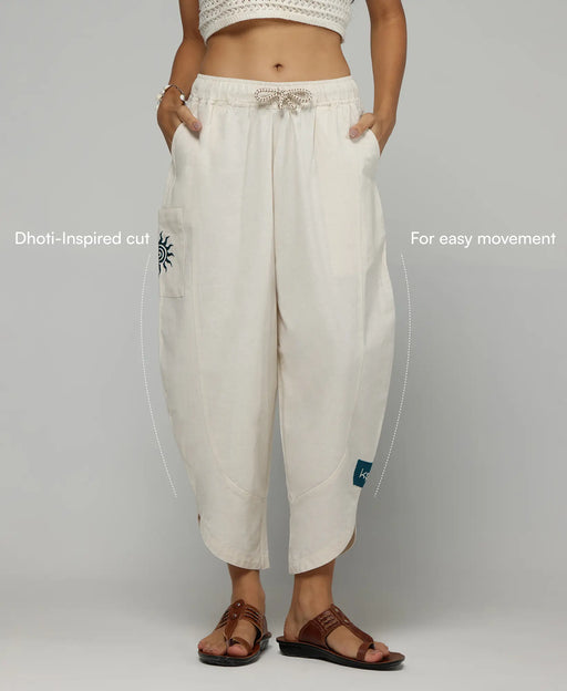 Dhoti-Cut Pants